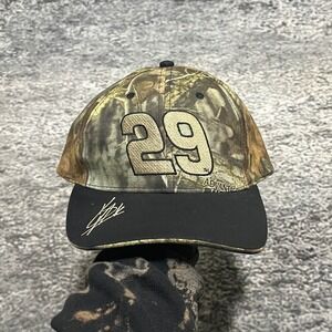 Kevin Harvick #29 Camo Snapback Hat Competitors View NASCAR Racing Camouflage